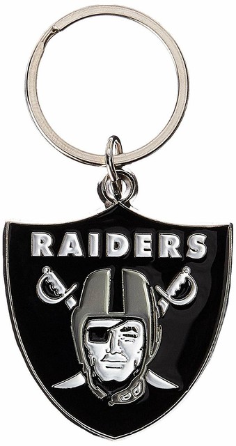 Las Vegas Raiders NFL Metal Chrome Logo Cut Keychain Car Auto | eBay
