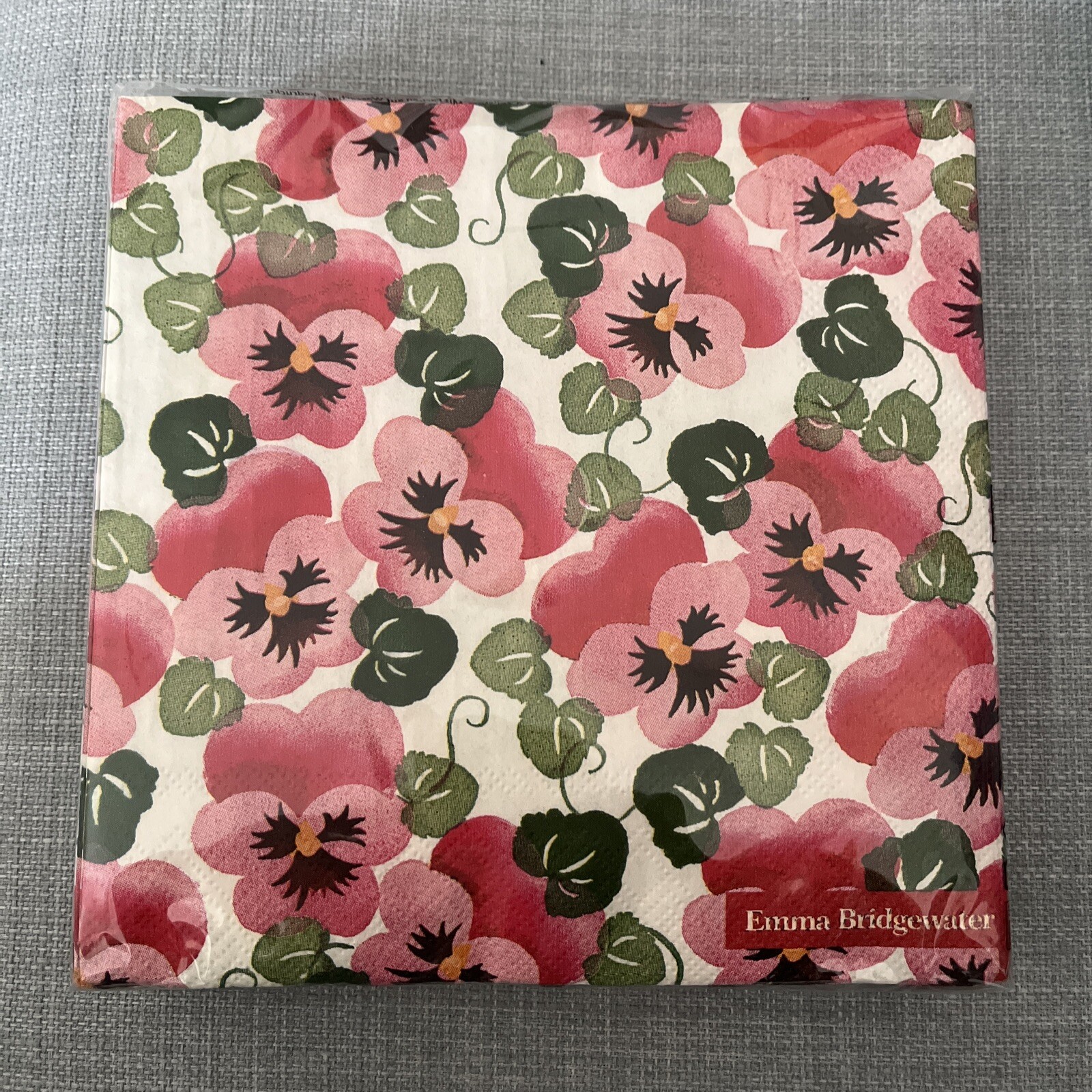 Emma Bridgewater 20 Floral Paper Lunch Napkins BNIP! 3 Ply 33cm x 33cm