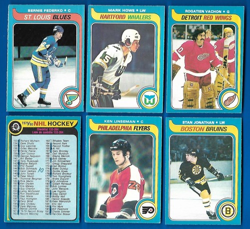 1979-80 OPC O PEE CHEE NHL HOCKEY CARD & TEAM PHOTO CHECKLIST 133-264 SEE LIST - Picture 224 of 320