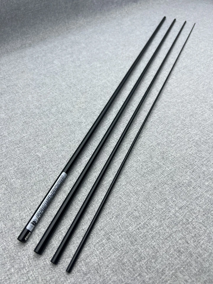 4-pc. Rainshadow Revelation fly rod blanks in Satin Black. Many sizes to choose! - Image 2 of 4