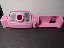 Fisher Price Disney Princess Jeep Wrangler Power Wheel Dash Console - Pink