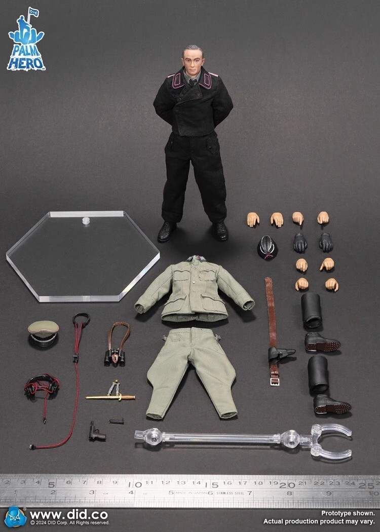 WWⅡ cyber hobby Otto carius フィギュア 1:6 Dragon Cyber-Hobby WWII German Commander Oberleutnant