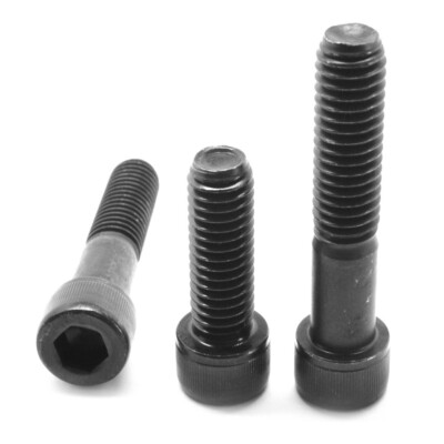 M1.6 x 0.35 x 12 MM (FT) Class 12.9 Socket Hd Cap Screw Black Oxide