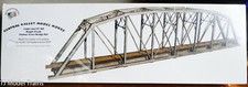 Central Valley HO 1901 200' Single Track Parker Truss Bridge Kit Plastic