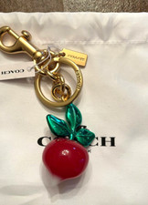 NUEVO LLAVERO LLAVERO BOLSO CHARM NABO COACH RÁBANO Observado por Nosotros con BOLSA RaRE