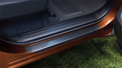 Genuine Toyota Tundra Double Cab Door Sill Protectors Kit - OEM New (2007-2013)