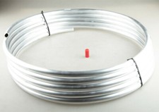 12 12.7mm Od Aluminum Fuel Oil Gas Hard Line Hose Tubing 25 Ft 7.6m Roll