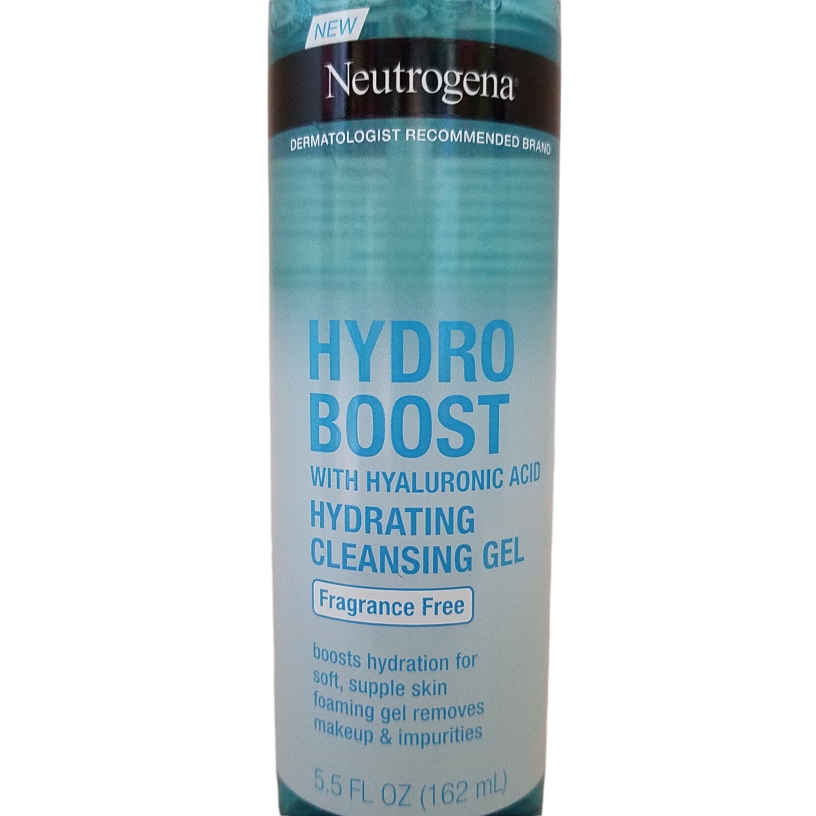 Neutrogena HYDRO BOOST Hydrating Cleansing Gel with Hydraulic Acid 5.5 ...