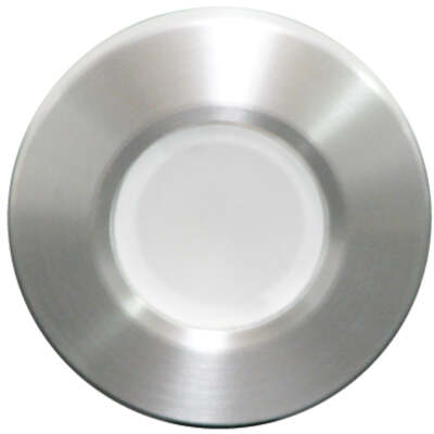 Lumitec Orbit - Flush Mount Down Light - Brushed Finish - 4-Color White/Red/Blue