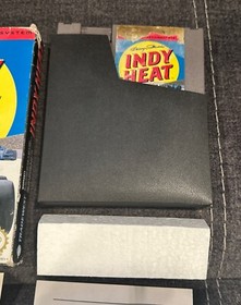 Danny Sullivans Indy Heat Nintendo NES ~ In Original Box w Registration Card!