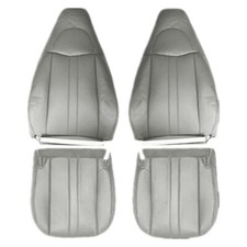 For 2003-2014 Gmc Savana 1500 2500 3500 Van Both Side Leather Seat Cover Gray For 2003-2014 Gmc Savana 1500 2500 3500 Van Both Side Leather Seat Cover Gray