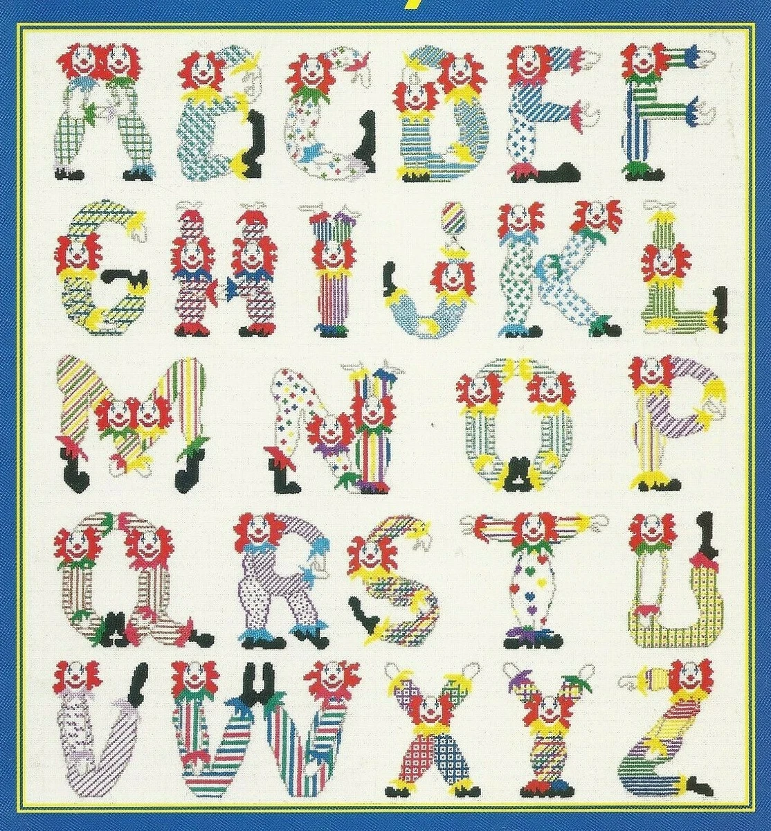 Aggregate more than 154 decorative cross stitch alphabets super hot