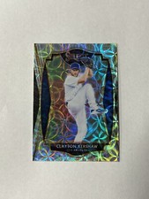 CLAYTON KERSHAW 2021 Select Premier Level Silver Scope Holo Prizm Card #136
