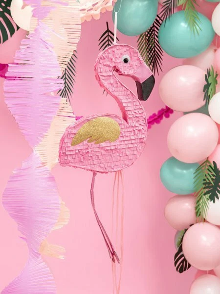 Piñata - Flamingo, 25x55x8cm - Bild 4 von 4