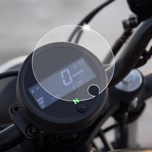 Cluster Scratch Film Speedo Screen Protector for 2017-2020 Honda CMX 500 Rebel - Picture 9 of 10