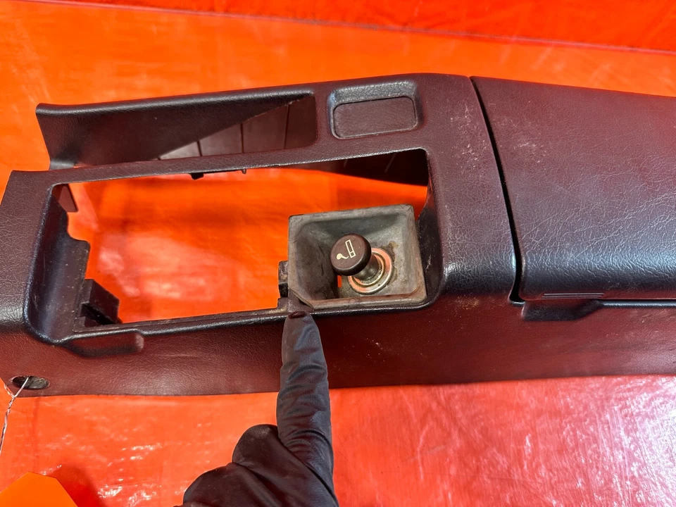 93-97 HONDA DEL SOL - REPOSABRAZOS / COMPARTIMENTO DE ALMACENAMIENTO DE CONSOLA CENTRAL - OEM #DELSO Foto 3 de 4