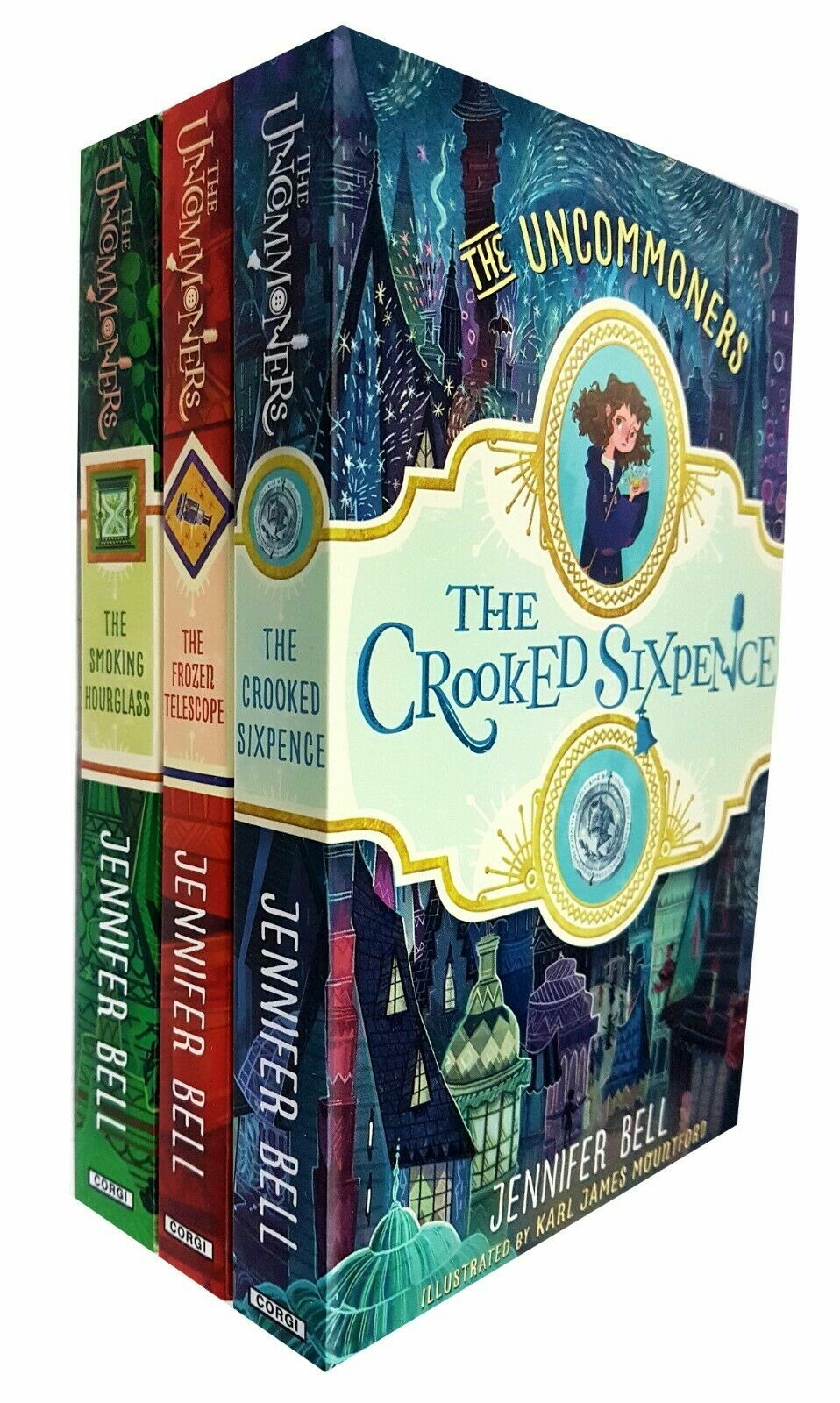 Jennifer Bell 3 Books Set Collection The Uncommoners Smoking Hourglass NEW - Image 5