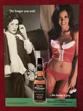 Evan Williams Kentucky Whiskey lingerie Model 2007 print Ad Promo 