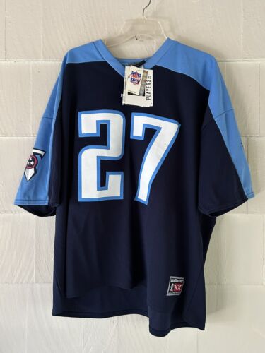 Eddie George #27 Tennessee Titans Signed Logo Athletic Jersey Sz. XXL NWT-NO COA - Picture 1 of 16