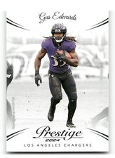 2024 Panini Prestige - #165 Gus Edwards