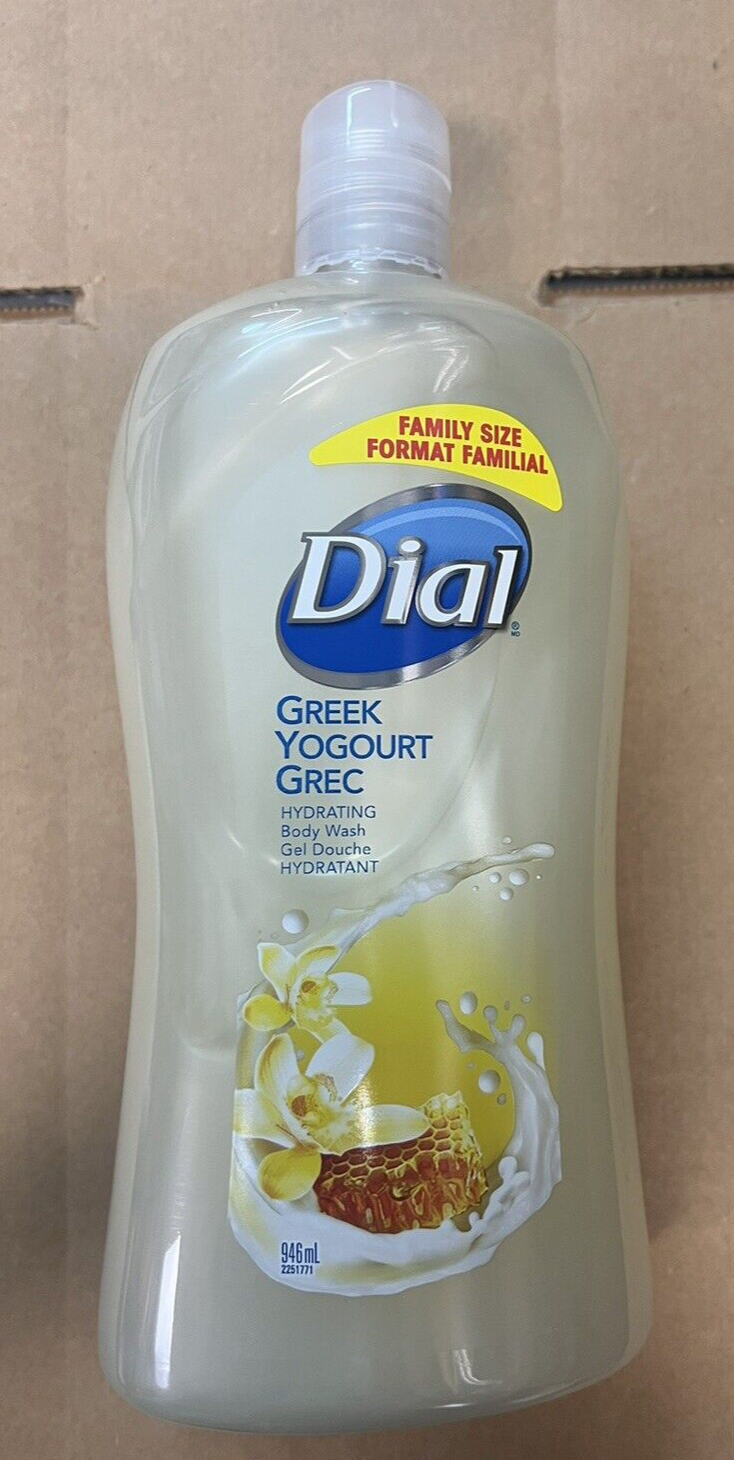 Dial Greek Yogourt (Yogurt) Body Wash , 946ml (32 oz) eBay