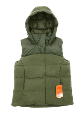 美品 THE NORTH FACE / Novelty Nuptse Vest The North Face Womens Taupe Green Novelty Nuptse Vest Size Small