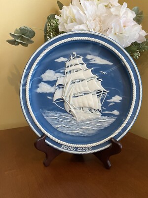 Bradex Majestic Sailing Ship, signed, limited edition #2008A THE FLYING CLOUD