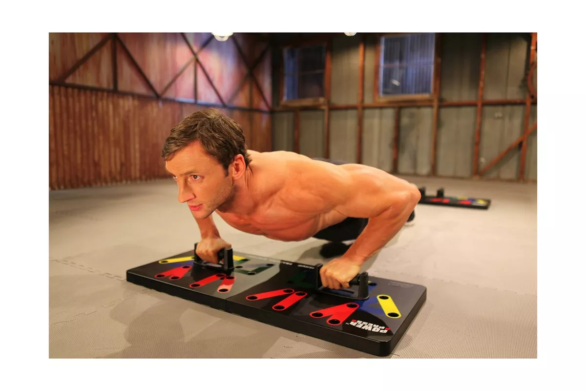 Power Press Original Push Up ~ Color-Coded Push Up Board System