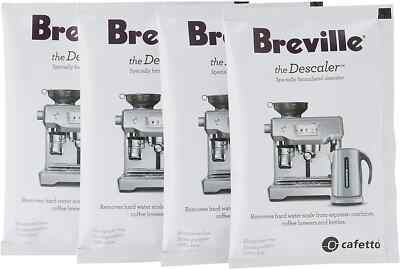 #ad 4 Packets Genuine Breville Espresso Machine The Descaler $46.97