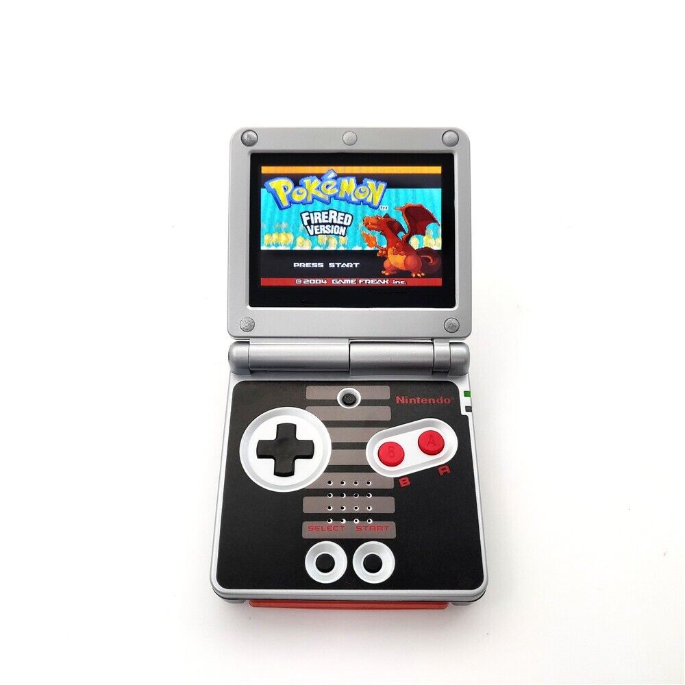 Game Boy Advance SP IPS Mod Console