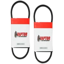 2PK Heavy Duty Drive Belt Replacement for Wacker Neuson 5000111158 WP1540 WP1550