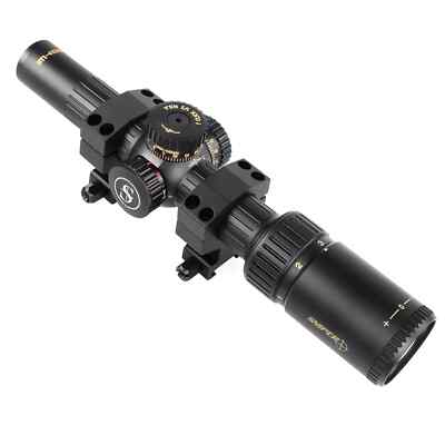 Sniper NT 1-6X24 Rifle Red/Green Illuminated Precision Scope
