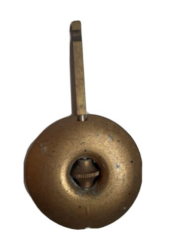  LENTE antica MECCANISMO OROLOGIO A PENDOLO Francia Balancier pendule comtoise  - Foto 1 di 3