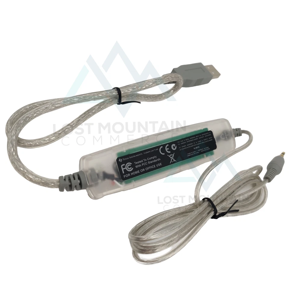 Texas Instruments Graph Link Cable for TI-83 Plus Graphing Calculators - Image 2 of 2