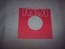 RED WHITE RCA RECORDS 7 INCH 45 RPM ORIGINAL SLEEVE ONLY NO SPLITS 445