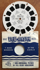 USA Sawyer's Vintage 1940s View-Master Reel 36 Grand Canyon North Rim Arizona