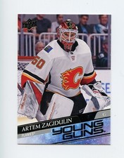 20/21 UPPER DECK YOUNG GUNS ROOKIE RC #244 ARTEM ZAGIDULIN FLAMES *69996
