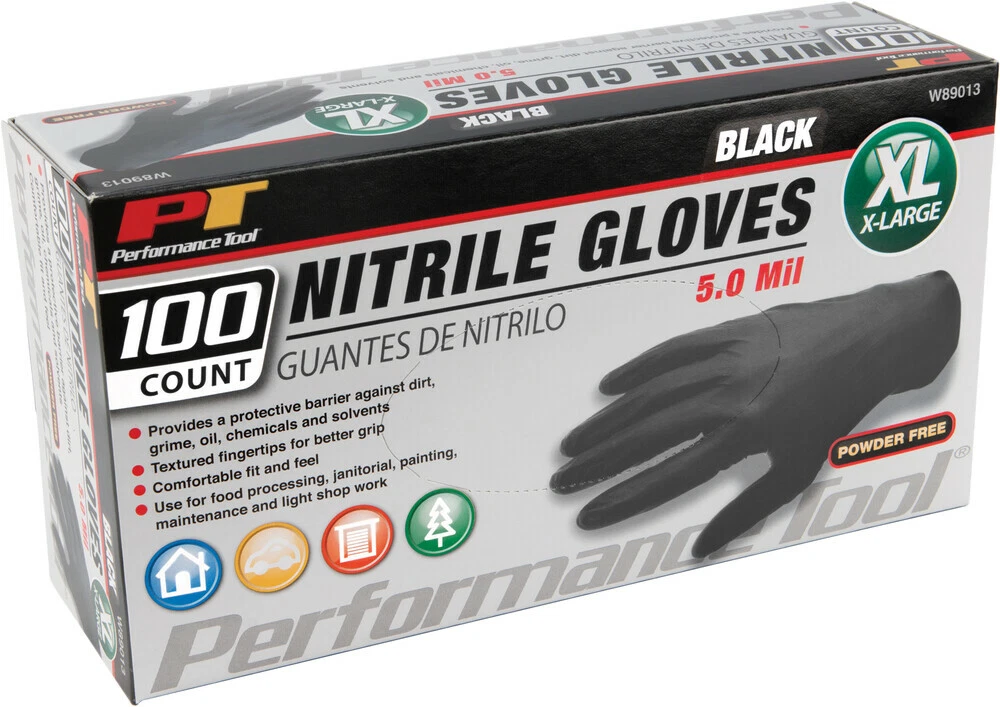 Nitrile cheap mechanics gloves