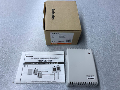 Autonics THD-R-C Temperature / Humidity Transducer, Room type, 24VDC  2-40mA