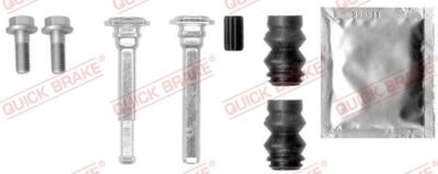 QUICK BRAKE (113-1355X) Führungshülsensatz Bremssattel vorne für ALFA AUDI