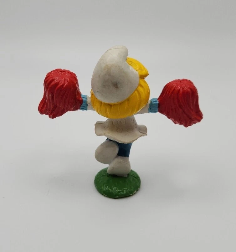 Pitufina Animadora - Vintage - 1981 - Schleich Peyo - USADA Foto 2 de 3