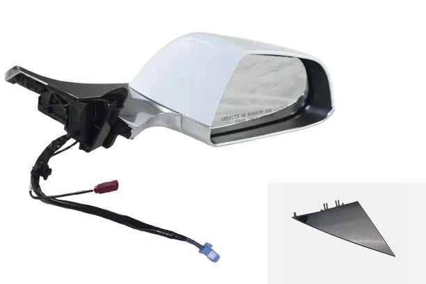 Passenger Side Mirror Power Heated Memory For Tesla Model 3 17-20 RH Chrome