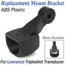 Upgrade Replacement Mount For Lowrance Tripleshot Transducer Bracket ABS Plastic
