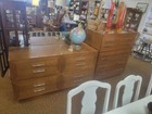 Fashion Trend Johnson Carper Solid Wood Dresser Set Chest of Drawers Mid Century