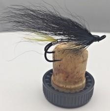 Fly Fishing Salmon Flies SILVER STOATS TAIL Doubles sizes 4-10 Pack of 8 #151A