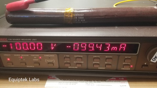 Keithley 236 Source Meter 100V 100mA TESTED. Programmable DC or Sweep mode GPIB