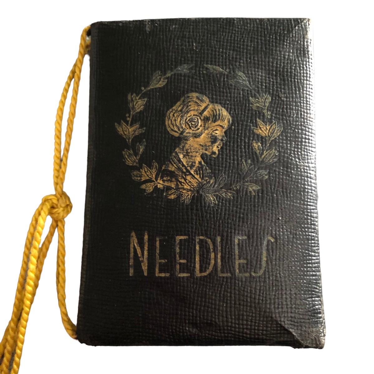 Vintage Edwardian Needle Case Needles advertisement Newark NJ book