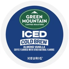 Green Mountain Coffee Roasters, Almond Vanilla Iced Cold Brew 60 K Cups - Bulk