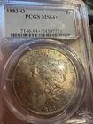 1883-O MORGAN SILVER DOLLAR ~ PCGS MS 64 ~BEAUTIFUL COIN-NICELY TONED