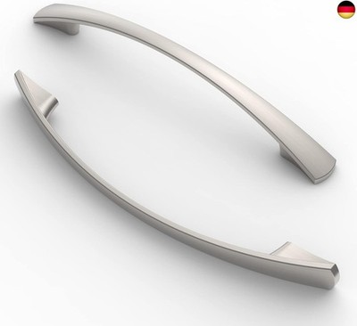 FURNIWARE 10 Stück Griffe, 128mm Lochabstand Möbelgriffe Schrankgriffe K